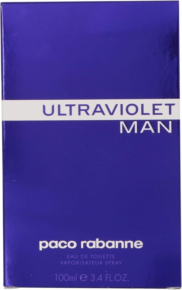 Paco Rabanne Ultraviolet Man Eau De Toilette 100ml Spray - Image 2