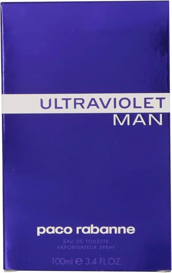 Paco Rabanne Ultraviolet Man Eau De Toilette 100ml Spray - Image 2