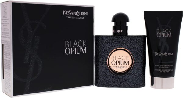 Yves Saint Laurent Black Opium Gift Set 50ml EDP + 50ml Body Lotion