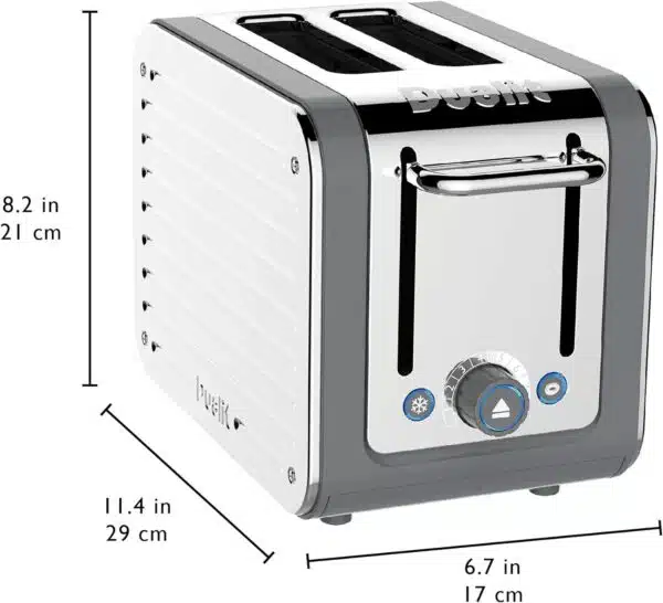Dualit DA2526 2 Slot Architect Toaster Grey - Image 7