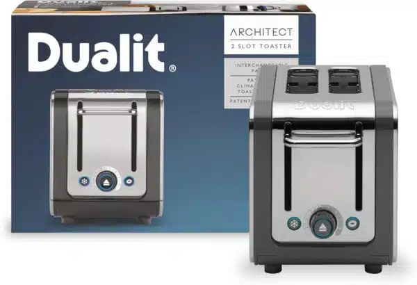 Dualit DA2526 2 Slot Architect Toaster Grey - Image 8
