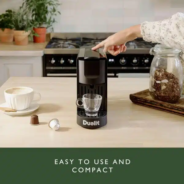 Dualit DA5190 0.8L Coffee Pod Machine Black - Image 2