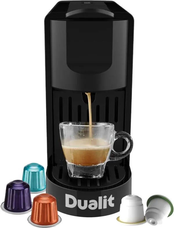 Dualit DA5190 0.8L Coffee Pod Machine Black