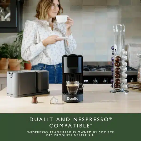 Dualit DA5190 0.8L Coffee Pod Machine Black - Image 4