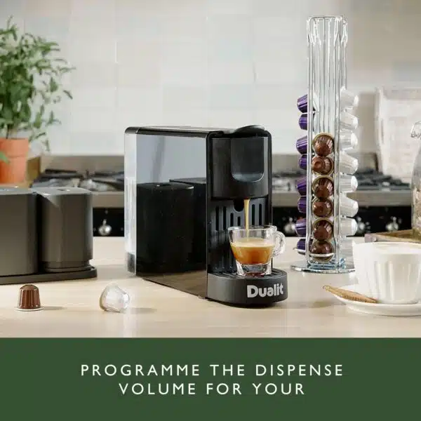 Dualit DA5190 0.8L Coffee Pod Machine Black - Image 6