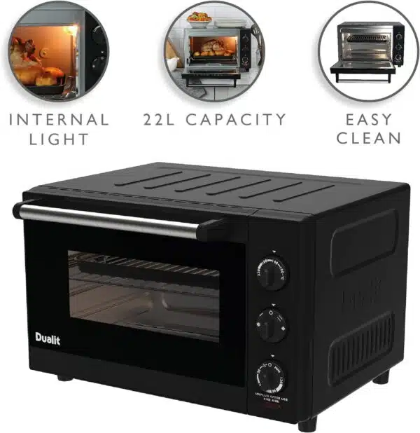 Dualit DA8922 Mini Oven 22L: Compact and Versatile Cooking - Image 4