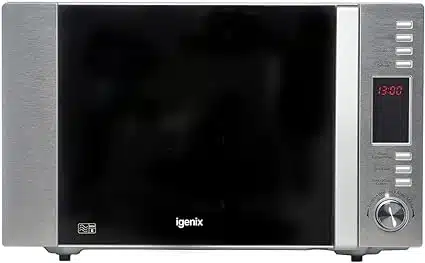 049 Igenix IG3091 30L 900W Digital Combination Microwave Stainless Steel - Image 1