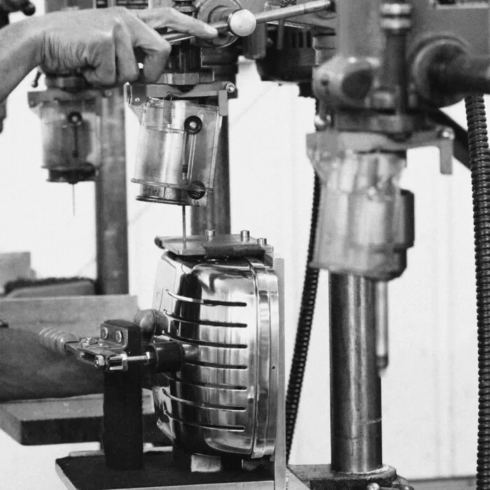 Hand Assembling a Dualit Da0144 6 Slice Vario Toaster in a Workshop
