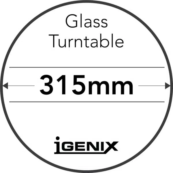 Igenix IG3091 30L 900W Digital Combination Microwave Stainless Steel - Image 6