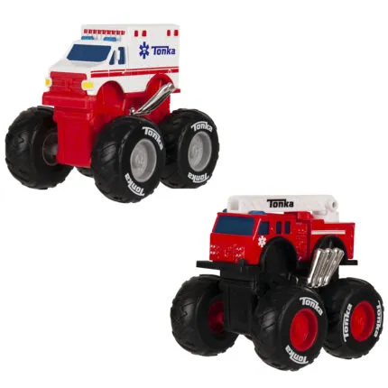 Tonka TX06163 Monster Metal Movers Combo Pack - Emergency Fleet