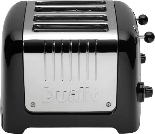 Dualit DA6205 4 Slice Lite Toaster High Gloss Black: Stylish and Efficient - Image 3