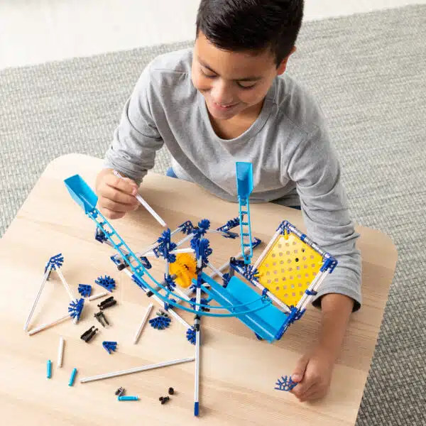 K'NEX KN12467 Thrill Rides Marble Run 3 Model Building Set (with Motor) - Image 4