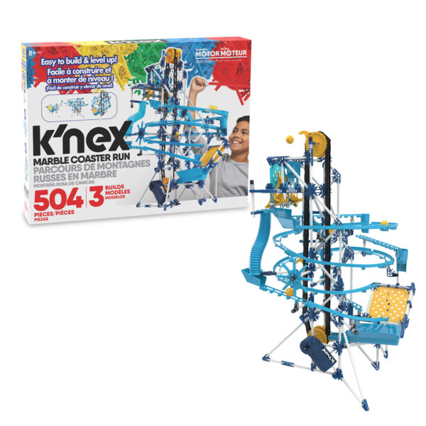 K'NEX KN12467 Thrill Rides Marble Run 3 Model Building Set (with Motor) - Image 5