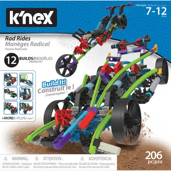 K'Nex KN45510 Rad Rides 12 in 1 Building Set - Image 5