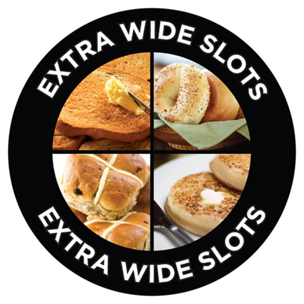 Russell Hobbs RH21640 Textures 2 Slice Toaster - White - Image 3