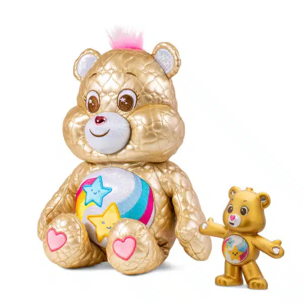 Care Bears CB22335 Dare to Care Gold Quilted 14" Plush Toy (Limited Edition) - Image 2