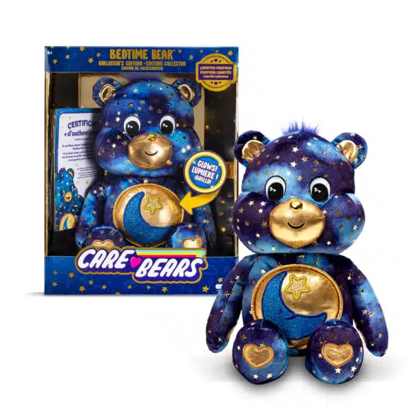 Care Bears CB22665 Bedtime Bear Glowing Belly 14" Plush Toy (Limited Edition) - Image 2