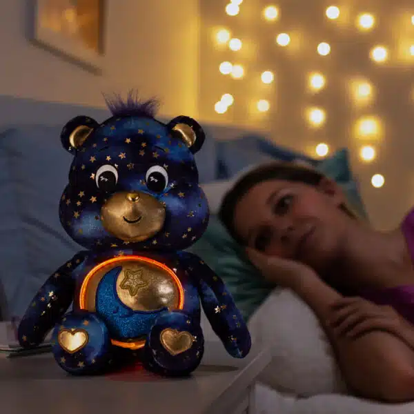 Care Bears CB22665 Bedtime Bear Glowing Belly 14" Plush Toy (Limited Edition) - Image 4