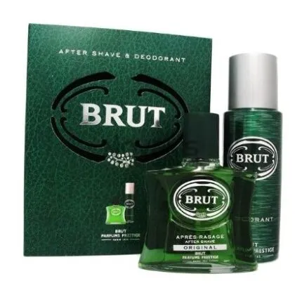 Brut Gift Set 100ml Aftershave + 200ml Deodorant Spray