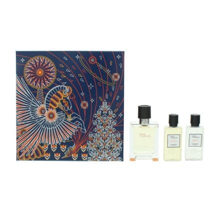 Hermes Terre d'Hermes Gift Set 50ml EDT + 40ml Shower Gel + 40ml Aftershave Lotion