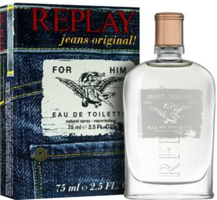 Replay Jeans Original for Him Eau de Toilette 75ml Spray