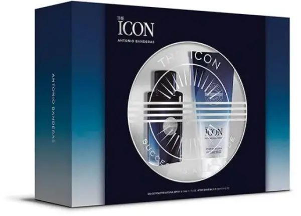 Antonio Banderas The Icon Gift Set 100ml EDT + 150ml Deodorant Spray
