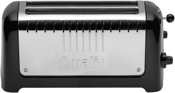 Dualit DA4602 4 Slice 2 Long Slot Toaster Black - Image 3