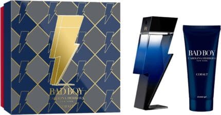 Carolina Herrera Bad Boy Cobalt Gift Set 100ml EDP + 100ml Shower Gel