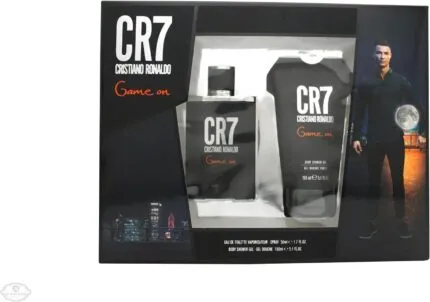 Cristiano Ronaldo CR7 Game On Gift Set 50ml EDT Spray + 150ml Shower Gel