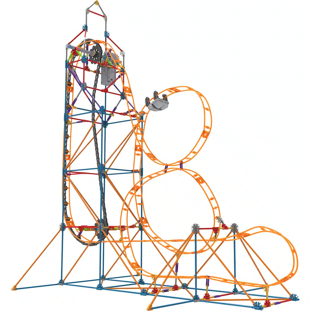 K'Nex K'NEX Thrill Rides Amazin' 8 Roller Coaster K'NEX KN80216 Thrill Rides Amazin' 8 Roller Coaster - Image 1