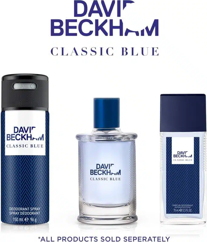 David Beckham Classic Blue Eau de Toilette 60ml Spray - Image 6