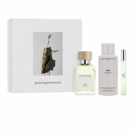 Adolfo Dominguez Agua Fresca Gift Set 120ml EDT + 150ml Deodorant Spray + 10ml EDT