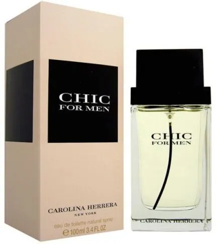 Carolina Herrera Chic For Men Eau De Toilette 100ml Spray