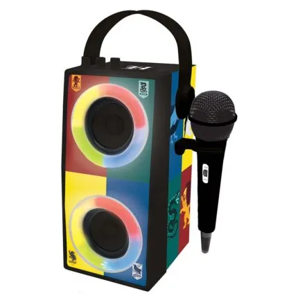 Lexibook BTP180HPZ Harry Potter Portable Bluetooth Speaker with Lights & Microphone