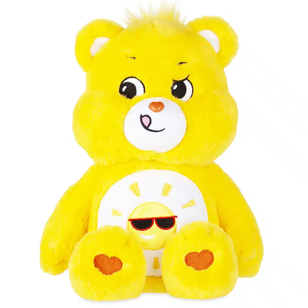 Care Bears Care Bears Medium Plush Toy 14" Toy - Funshine Bear Care Bears CB22087 Medium Plush Toy 14" Toy - Funshine Bear - Image 1