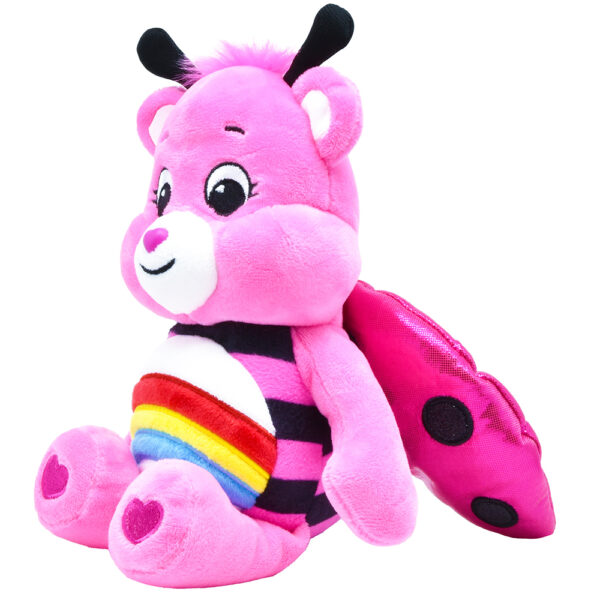 Care Bears CB22321 Bean Plush 9" Toy - Lady Bug Cheer Bear - Image 3
