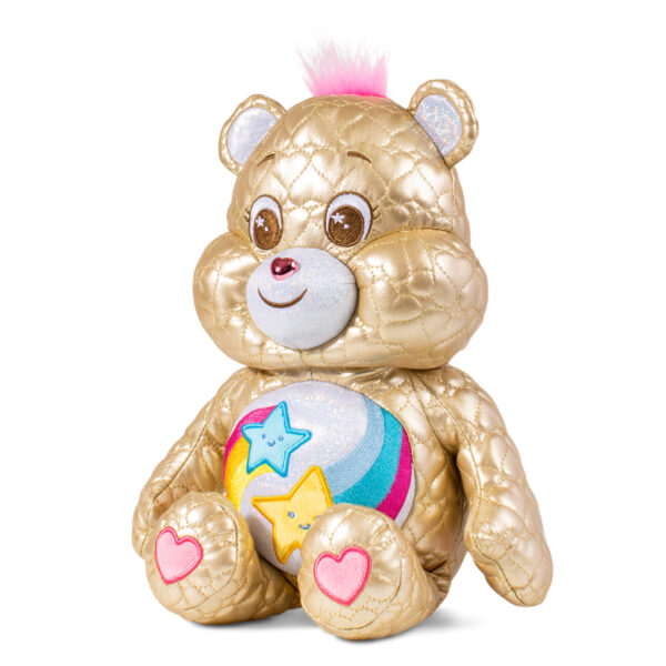 Care Bears CB22335 Dare to Care Gold Quilted 14" Plush Toy (Limited Edition)