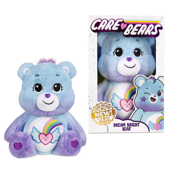 Care Bears CB22425 Medium Plush 14" Toy - Dream Bright Bear - Image 4