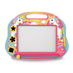 Lexibook CRUNI550 Unicorn Magnetic Multicolor Drawing Board