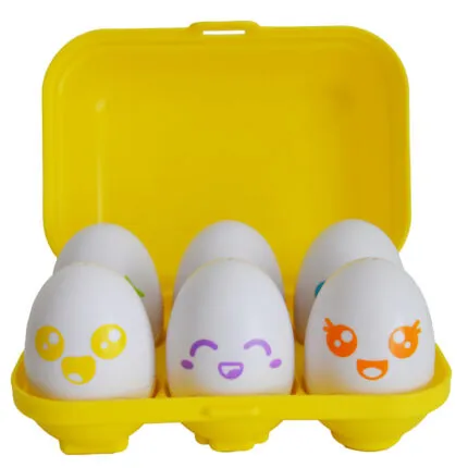 Tomy E73560 Toomies Play to Learn - Hide "n" Squeak Eggs
