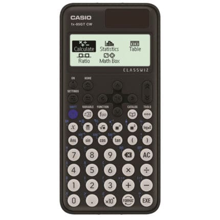 Casio FX85GTCW ClassWiz GCSE Scientific Calculator Dual Powered - Black