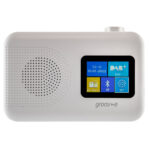 Groov-e GVDR06WE Berlin Portable Colour Screen DAB/FM Radio with Bluetooth - White