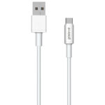 Groov-e GVMA001WE USB-C to USB-A Charging Cable 1M - White