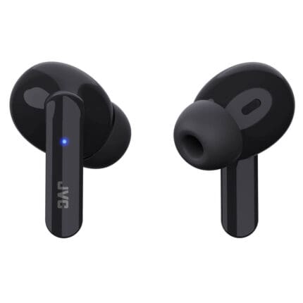 JVC HAB5T/BLACK True Wireless Bluetooth Earbuds with Charging Case - Black