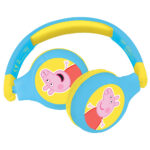 Lexibook HPBT010PP Peppa Pig Bluetooth & Wired Foldable Headphones