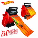 Hot Wheels HWCC4 2 in 1 Multilauncher Car Case