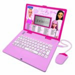 Lexibook JC598BBI1 Barbie Bilingual Educational Laptop with 124 Activites