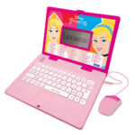 Lexibook JC598DPI1 Disney Princess Bilingual Educational Laptop with 124 Activites