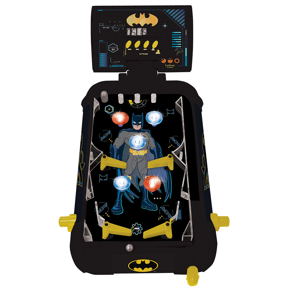 Lexibook Batman Electronic Pinball with Lights & Sounds Lexibook JG610BAT Batman Electronic Pinball with Lights & Sounds - Image 1