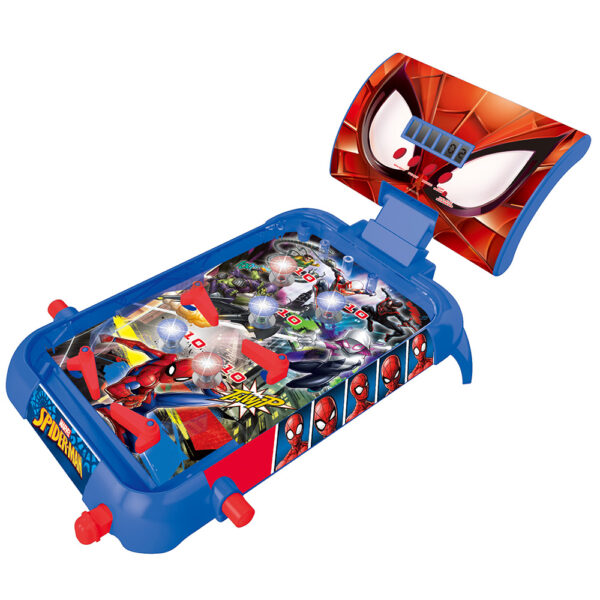 Lexibook JG610SP Spider-Man Electronic Pinball with Lights & Sounds - Image 2